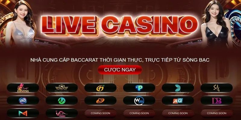 Top sảnh cược live casino ABC8 hot nhất tại nhà cái