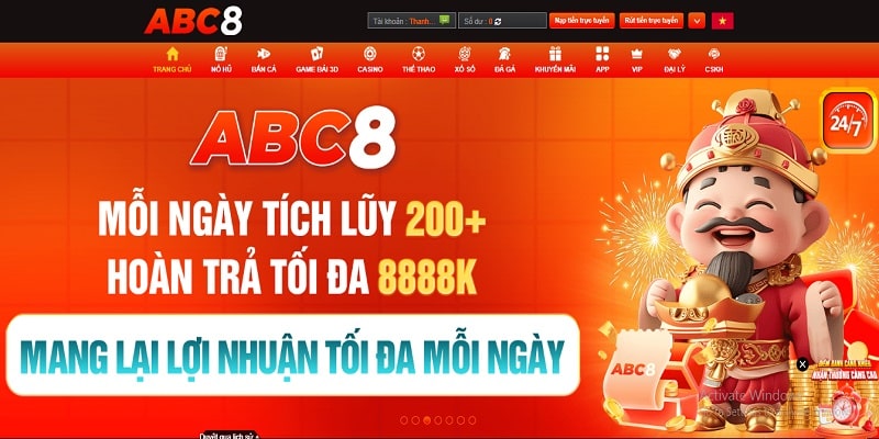 Cần bảo mật khi truy cập link vào ABC8