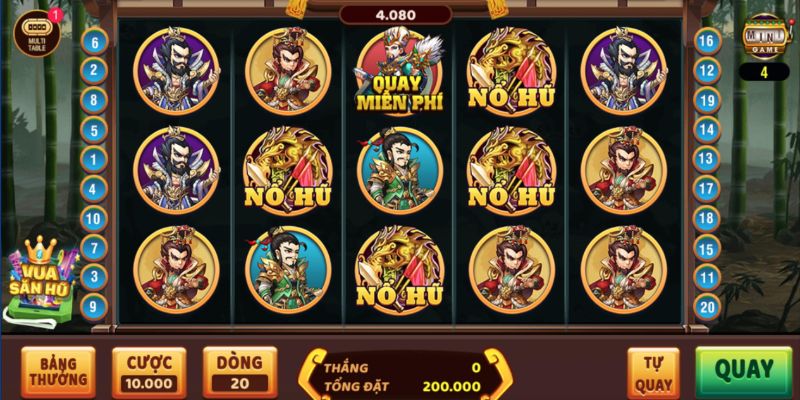 Slot game Tam Quốc gây ấn tượng mạnh